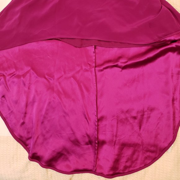 Nha Khanh NWOT block color high low slip dress - Picture 9 of 11